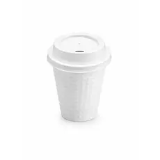 Χάρτινο Ποτήρι "BUBBLE" Λευκό 8oz (235ml) -25τμχ - Χάρτινα Ποτήρια στην Ecocraft