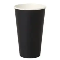 Black One Wall Paper Cup 12oz (355ml) -50pcs - Paper Cups στην Ecocraft