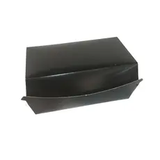 Χάρτινο κουτί μερίδας Μαύρο Regular 17,5x9x8cm - Κουτιά Φαγητού στην Ecocraft