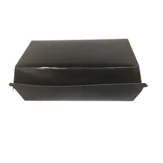 Χάρτινο κουτί μερίδας Μάυρο Large 20,5x10,7x7,7cm - Κουτιά Φαγητού στην Ecocraft