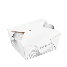 White Bio Box No1 Food Box 50pcs - Food Boxes στην Ecocraft