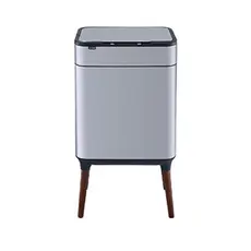 Inox bucket with feet and Sensor 30LT - Toiler Trash Can and Toilet Brush  στην Ecocraft