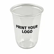 Print your Logo on 16oz Bubble Plastic Pet Cup - Custom Plastic Cups στην Ecocraft
