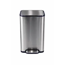 Stainless Steel Pedal Bin 13L with inner bin - Toiler Trash Can and Toilet Brush  στην Ecocraft