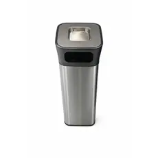 Trash Can INOX 30L with Ashtray - Out-Doors Trash Cans   στην Ecocraft