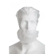 Disposable Beard Cap Non-Woven 100pcs - Personal Hygiene Supplies στην Ecocraft