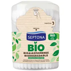 SEPTONA Ear Cleaners Biodegradable POP UP 160 pcs - Personal Hygiene & Protection Supplies στην Ecocraft