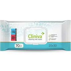 CLINIVA Cleansing Wipes 70 pcs - Personal Hygiene & Protection Supplies στην Ecocraft