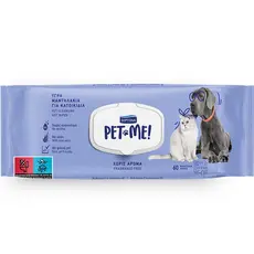 SEPTONA PET ME Wipes Fragrance Free 60pcs - Personal Hygiene & Protection Supplies στην Ecocraft