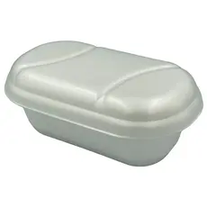Styrofoam White ice cream container with lid  1500cc (1000gr) - Ice Cream Bowls στην Ecocraft
