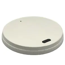White Paper Sip Thru Lid for Paper Cups 8oz - 50pcs - Cup Lids στην Ecocraft