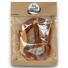 Brown Vegetal Lock Bags - 1000PCS - Vegetal Bags στην Ecocraft