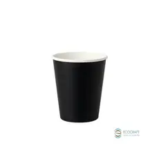 Black One Wall Paper Cup 4oz (120ml) -50pcs - Paper Cups στην Ecocraft
