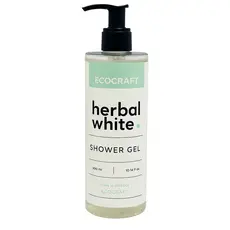 Herbal White Shower Gel – 300ml Pump Bottle - Hotel Supplies στην Ecocraft
