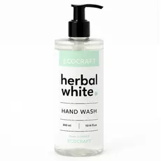 Herbal White Hand Wash in 300ml pump bottle. - Hotel Supplies στην Ecocraft