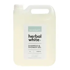 Herbal White 2-in-1 Shampoo & Shower Gel in a 4LT refill - Hotel Supplies στην Ecocraft
