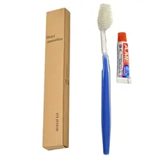 Toothpaste & Toothbrush Set in Paper Box - Hotel Amenities στην Ecocraft