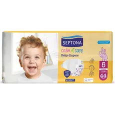 SEPTONA Baby Diapers No5 JUNIOR (11-16kg) 44pcs - Personal Hygiene & Protection Supplies στην Ecocraft
