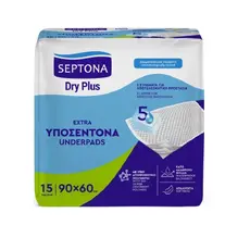 Septona Undepants DRY PLUS Extra 60X90 - 15 pcs - Personal Hygiene & Protection Supplies στην Ecocraft