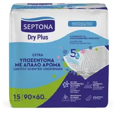 CLINIVA Undersheets DRY PLUS with Fragrance 60X90 - 15 pcs - Personal Hygiene & Protection Supplies στην Ecocraft