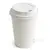 White Standard Lind for Paper Cups 100pcs - Cup Lids στην Ecocraft