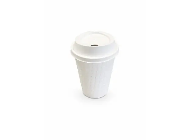 Χάρτινο Ποτήρι "BUBBLE" Λευκό 12oz (355ml) -25τμχ - Χάρτινα Ποτήρια στην Ecocraft