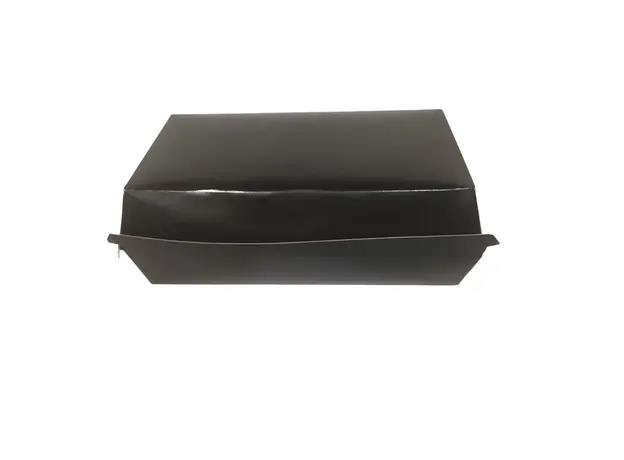 Χάρτινο κουτί μερίδας Μάυρο Large 20,5x10,7x7,7cm - Κουτιά Φαγητού στην Ecocraft