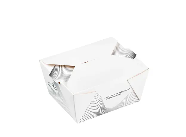 White Bio Box No1 Food Box 50pcs - Food Boxes στην Ecocraft