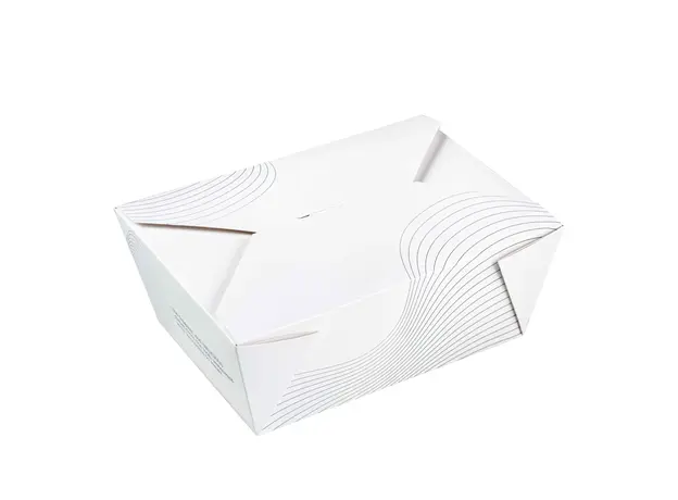 White Bio Box No4 Food Box 40pcs - Food Boxes στην Ecocraft