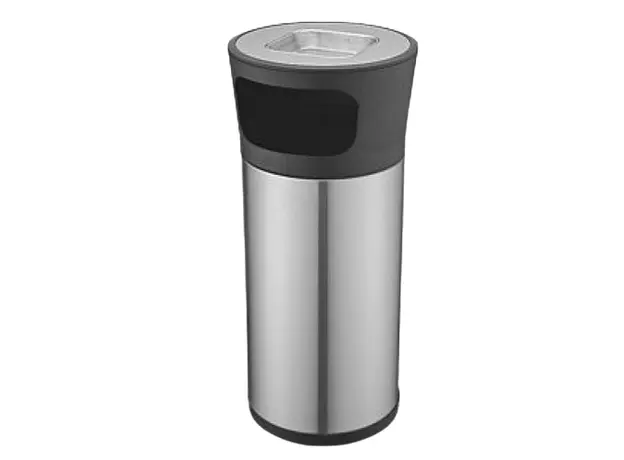 Κάδος Απορριμμάτων 20L με Σταχτοδοχείο - Κάδοι Εξωτερικών Χώρων στην Ecocraft