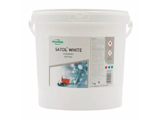 Satol White 7kg active oxygen-based laundry bleach - Laundry detergents στην Ecocraft