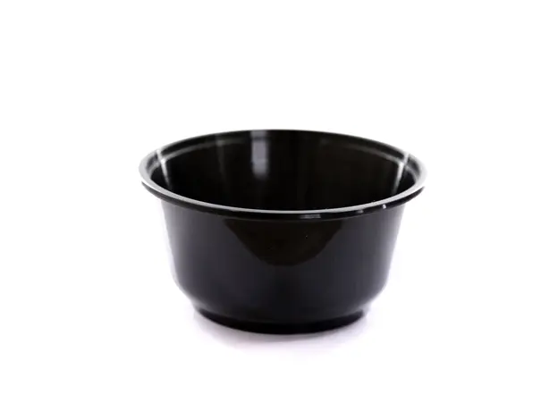 Μαύρο Στρογγυλό Μπoλ 700ml 100τμχ - Σκεύη για Φούρνο Μικροκυμάτων στην Ecocraft