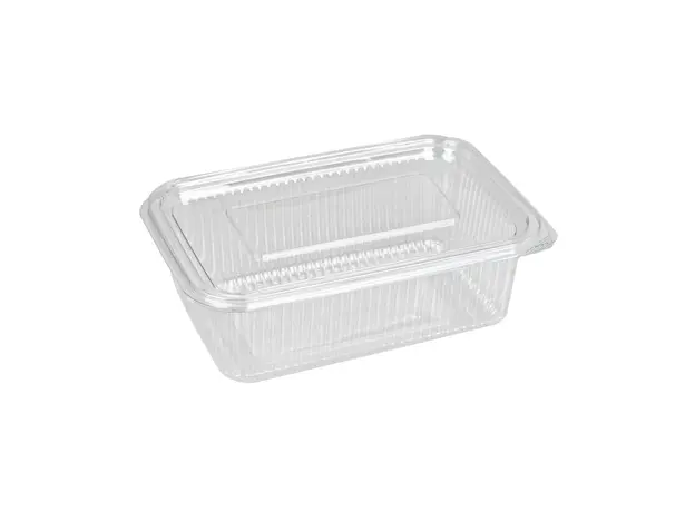 Σκεύος Pet 1500ml με Ενσωματωμένο Καπάκι 100τμχ - Σκεύη Φαγητού - Σαλάτας στην Ecocraft