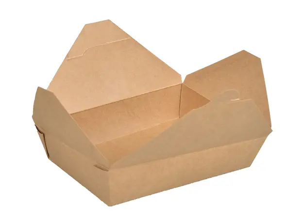 Κουτιά φαγητού Kraft Bio Box No2 100τμχ - Κουτιά Φαγητού στην Ecocraft
