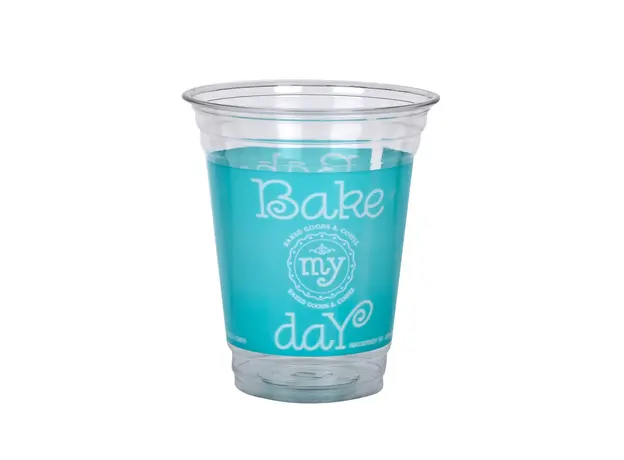 Πλαστικό ποτήρι Pet 12oz με εκτύπωση λογότυπου - Ποτήρια Πλαστικά Εκτυπωμένα στην Ecocraft