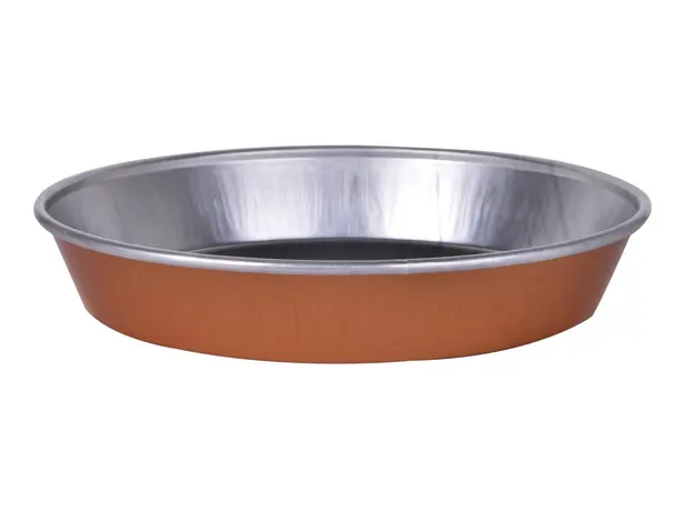 Στρογγυλό σκεύος αλουμινίου μπρονζέ ø24cm - Σκεύη Αλουμινίου στην Ecocraft