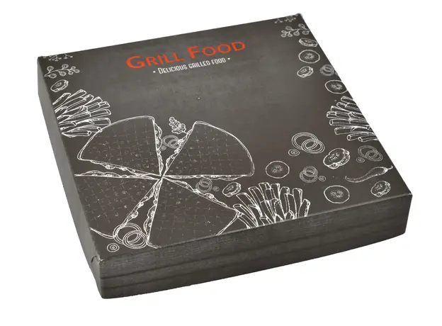 Black Kraft Food Boxes - Food Boxes στην Ecocraft