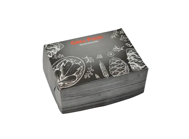 Black Kraft Food Boxes - Food Boxes στην Ecocraft