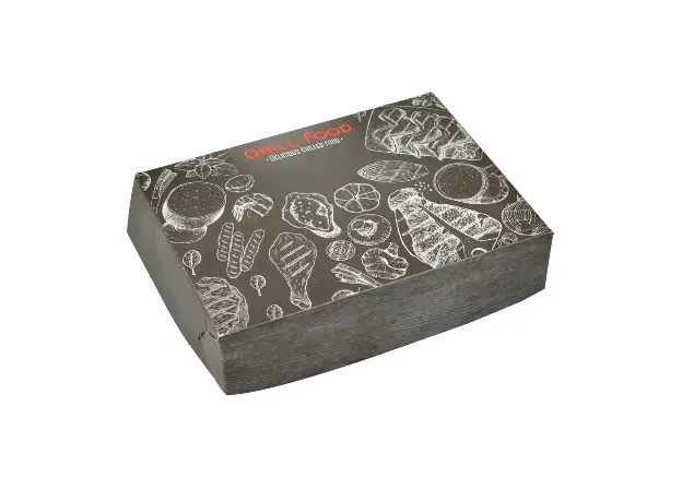 Black Kraft Food Boxes - Food Boxes στην Ecocraft