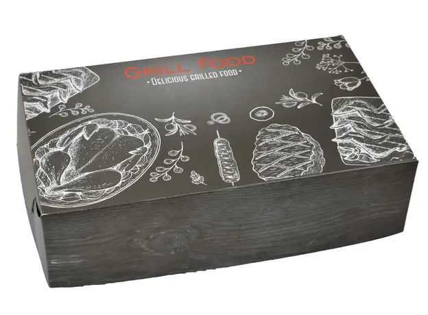 Black Kraft Food Boxes - Food Boxes στην Ecocraft