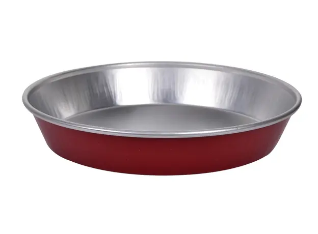 Στρογγυλό σκεύος αλουμινίου μπορντώ ø24cm - Σκεύη Αλουμινίου στην Ecocraft