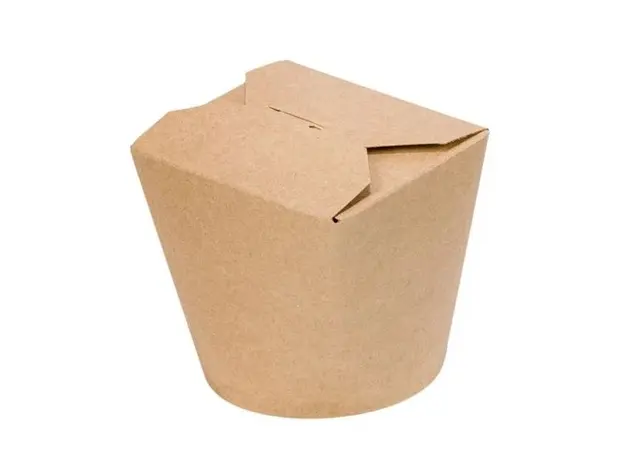 Χάρτινο κουτί Noodles Kraft 16oz 50τμχ - Κουτιά Φαγητού στην Ecocraft
