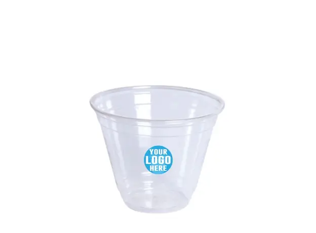 Πλαστικό ποτήρι Pet 8oz με εκτύπωση λογότυπου - Ποτήρια Πλαστικά Εκτυπωμένα στην Ecocraft