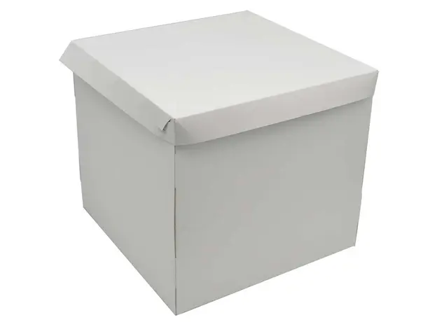 Κουτί τούρτας λευκό 35x35x31cm - Κουτιά Ζαχαροπλαστικής στην Ecocraft