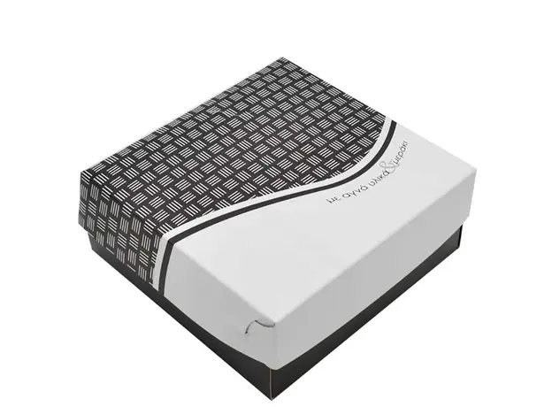 Κουτιά Ζαχαροπλαστικής με ασπρόμαυρο σχέδιο - Κουτιά Ζαχαροπλαστικής στην Ecocraft