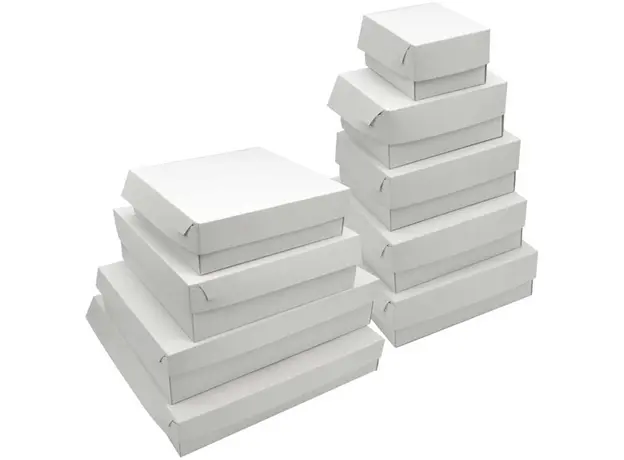 Κουτιά Ζαχαροπλαστικής Λευκά - Κουτιά Ζαχαροπλαστικής στην Ecocraft