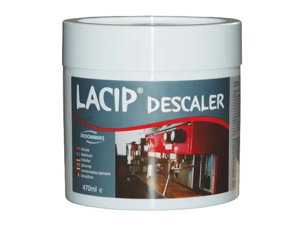 Σκόνη καθαρισμού αλάτων Lacip Descaler 470ml - Προϊόντα Καθαρισμού Μηχανών Καφέ στην Ecocraft
