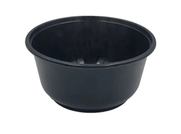 Μαύρο Στρογγυλό Μπoλ 700ml 100τμχ - Σκεύη για Φούρνο Μικροκυμάτων στην Ecocraft