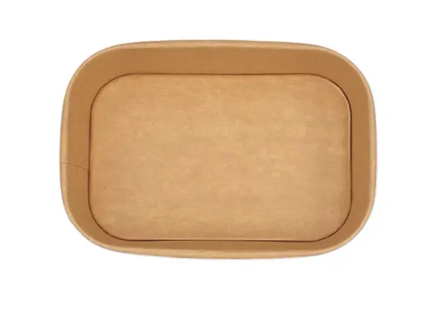 Σκεύος φαγητού Kraft Παραλληλόγραμμο 650ml - 50τμχ - Σκεύη Φαγητού - Σαλάτας στην Ecocraft