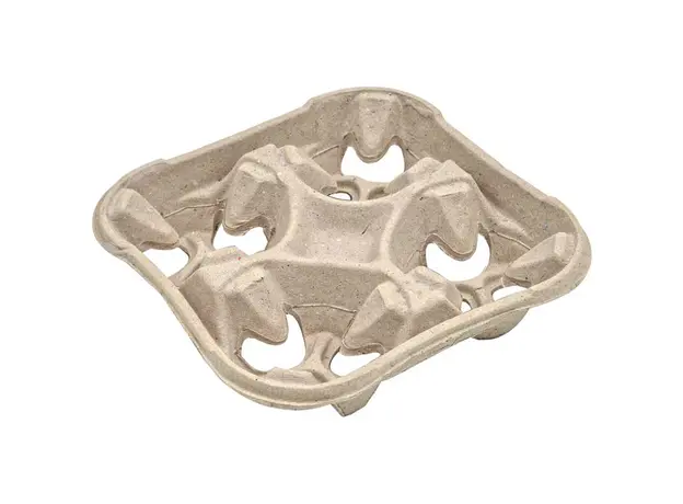 Ποτηροθήκη Μεταφοράς Καφέ (Τύπου Αυγοθήκη) 4 Θέσεων - 220τμχ - Θήκες Μεταφοράς Ποτηριών  στην Ecocraft